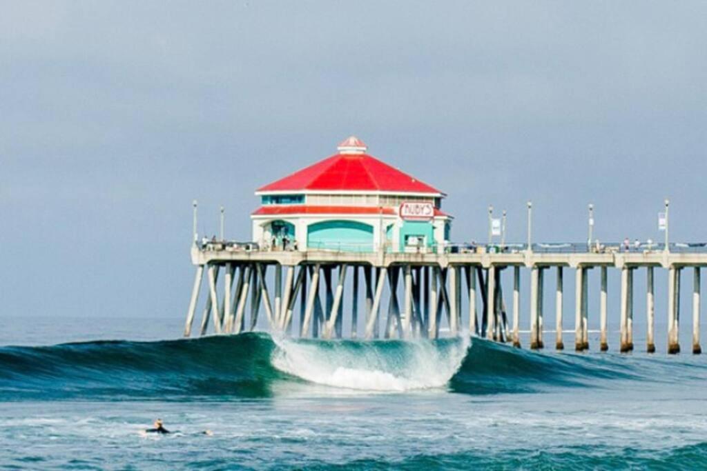 Steps To The Beach, Pacific City And Main Street - Studio Huntington Beach Dış mekan fotoğraf